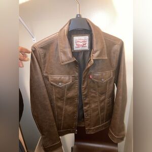 Levi leather jacket